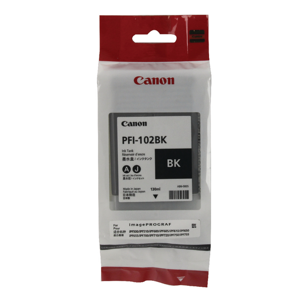  Canon PFI-102BK 