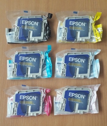    Epson T0331 (C13T03314010)-T0336 (C13T03364010)